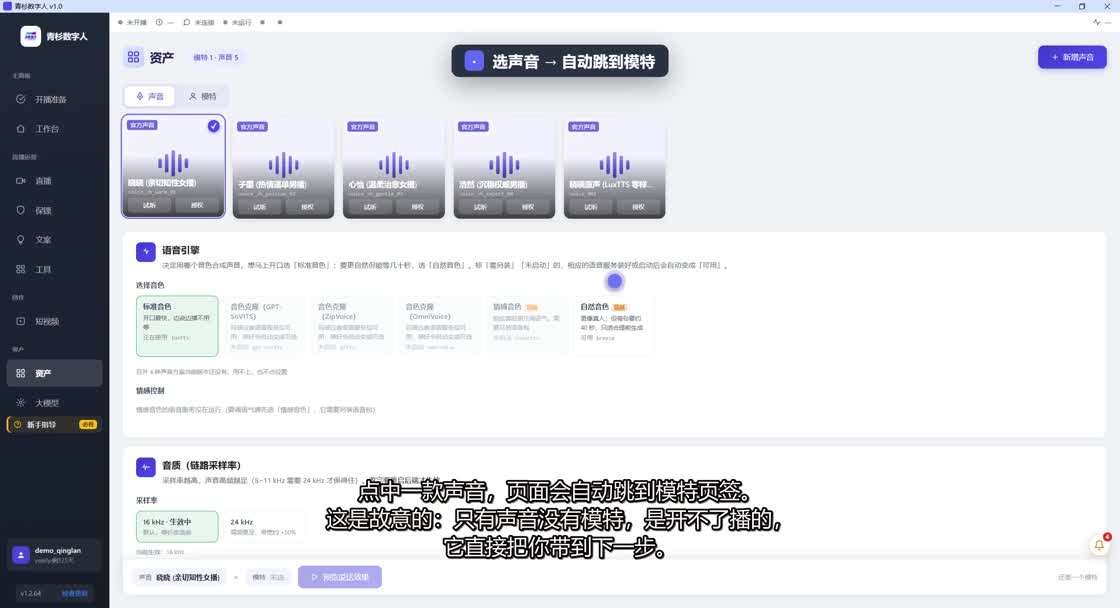 第 3 集：资产准备：声音与模特
